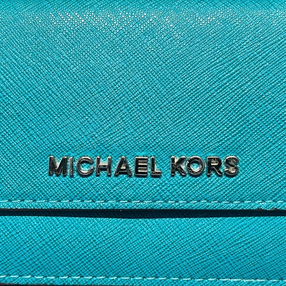 MICHAEL KORS Teal Wallet - Picture 2 of 5